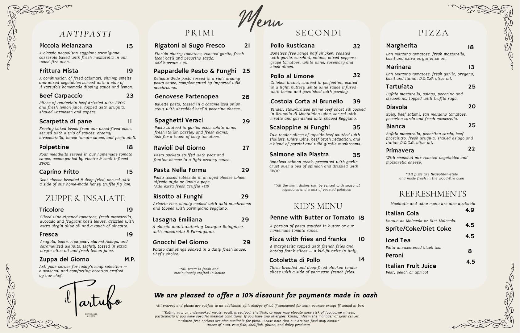 Il Tartufo Ristorante